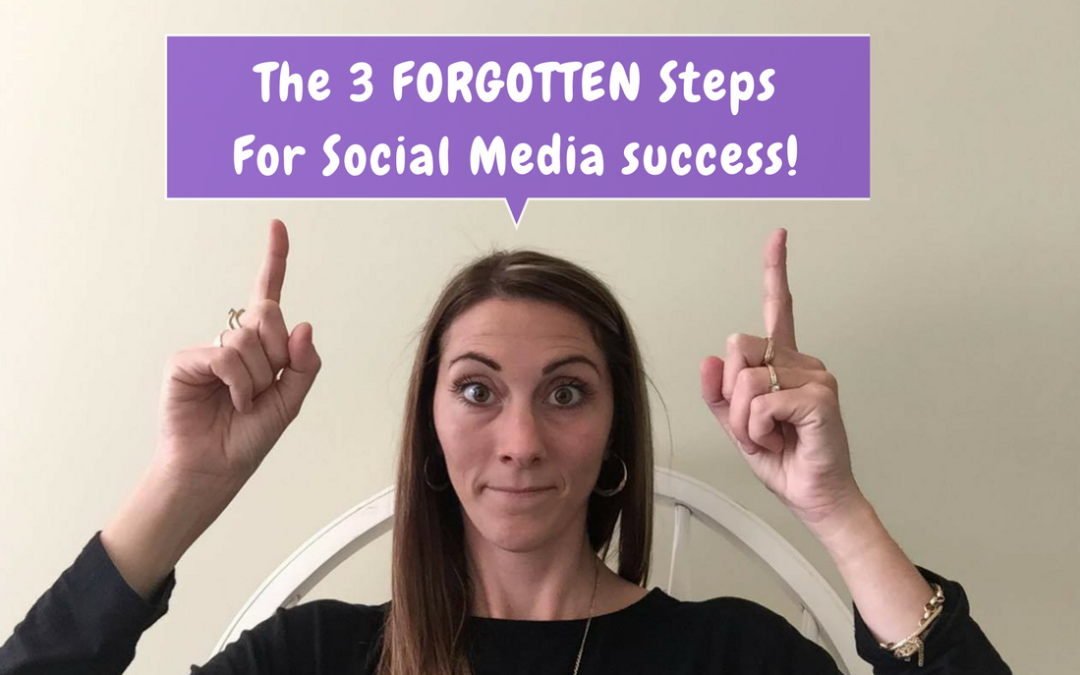 The 3 Forgotten Steps For Social Media success